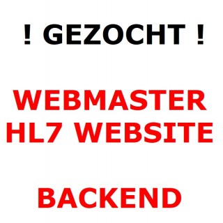 GEZOCHT : Webmaster HL7 website